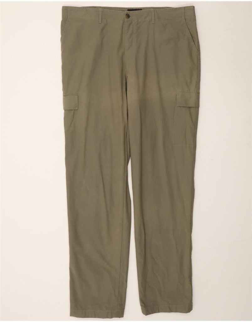 CAMEL Mens Slim Cargo Trousers W42 L36 Green Cotton Vintage Camel and Second-Hand Camel from Messina Hembry 