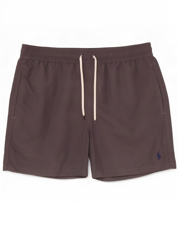 Polo Ralph Lauren Mens Swimming Shorts Medium Grey Nylon