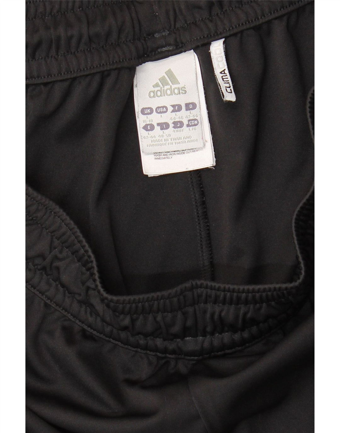 ADIDAS Womens Climacool Sport Shorts UK 16/18 Large Black Colourblock