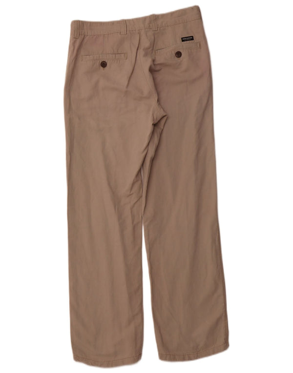 DOCKERS Womens Slim Fit Chino Trousers W30 L28 Beige