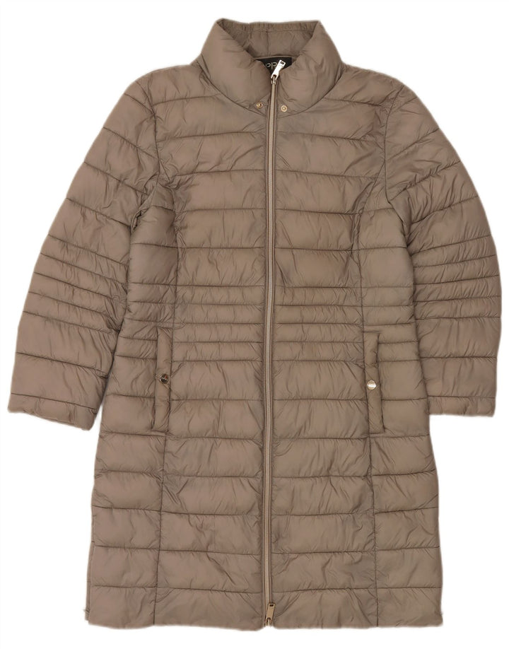 ESPRIT Womens Padded Coat UK 10 Small Beige Polyamide