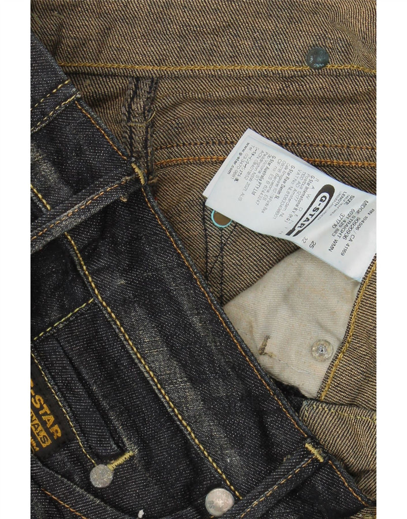 G-STAR Womens Slim Jeans W25 L32 Navy Blue Cotton Vintage G-Star and Second-Hand G-Star from Messina Hembry 