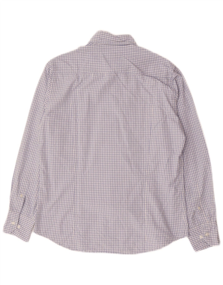 KAPPA Mens Shirt Large Blue Gingham Cotton