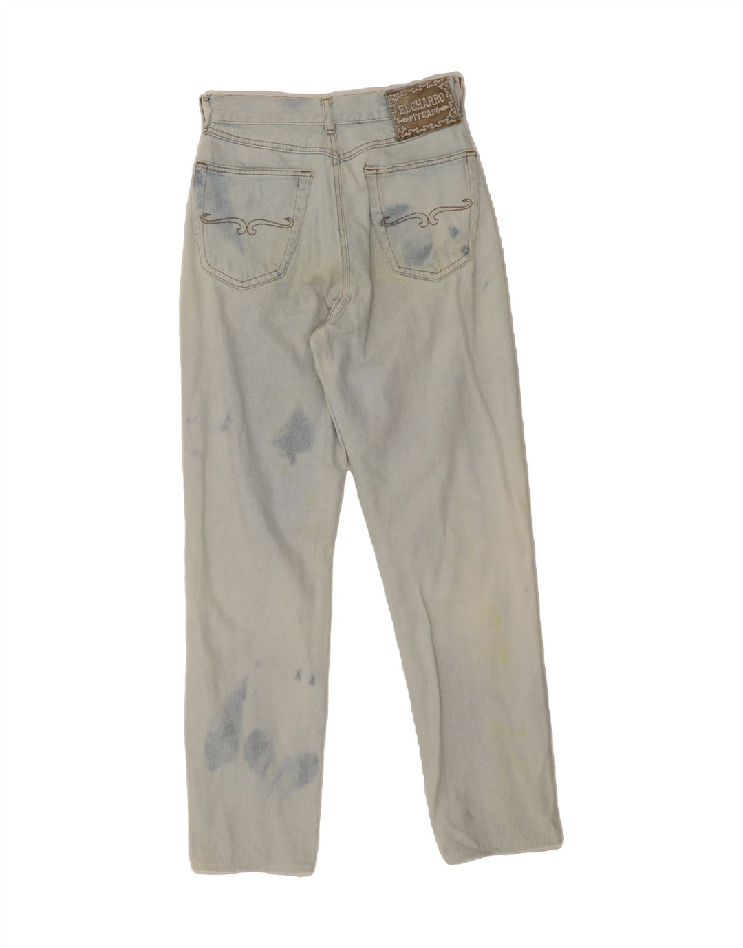 VINTAGE Mens Straight Jeans W27 L28 Blue Vintage Vintage and Second-Hand Vintage from Messina Hembry 