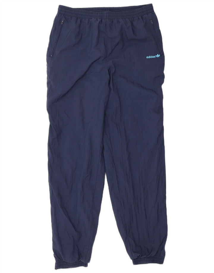 Adidas Mens Tracksuit Trousers Joggers Medium  Navy Blue