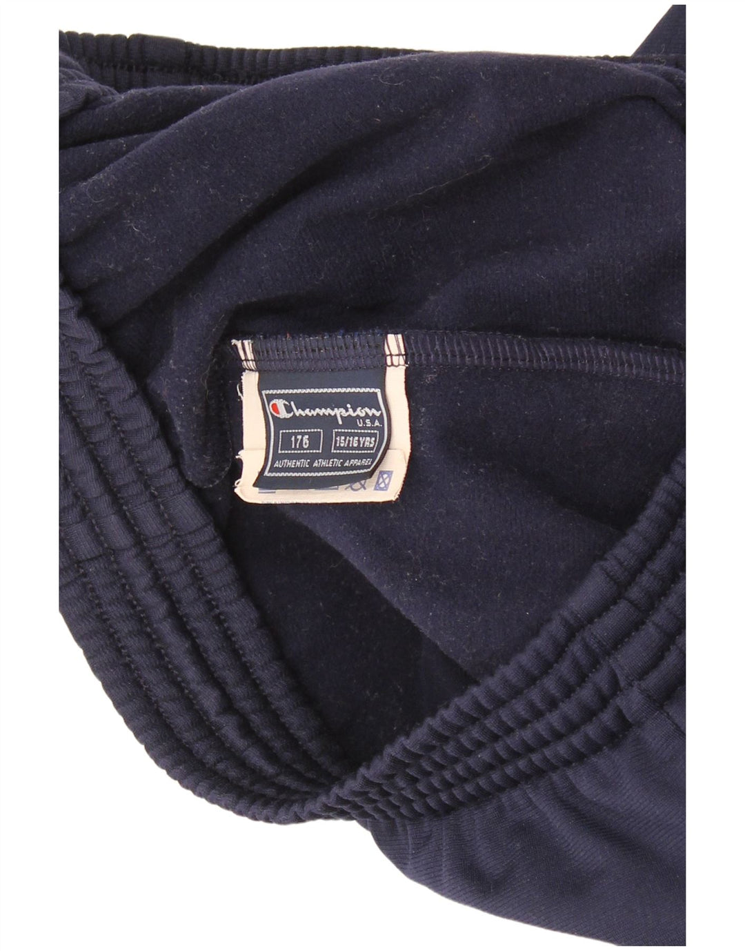 Champion Boys Loose Fit Full Tracksuit 15-16 Years Navy Blue Polyester