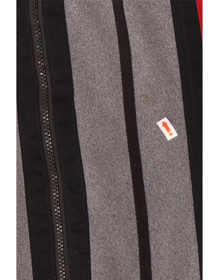 LOTTO Mens Graphic Full Tracksuit Small  Black Colourblock Polyester