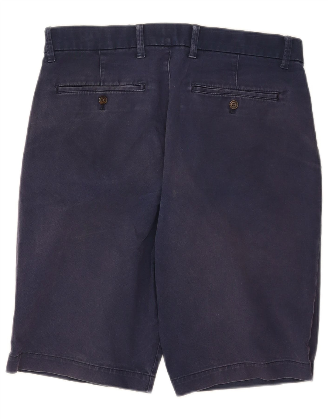 Gap Mens Chino Shorts W30 Medium Navy Blue Cotton