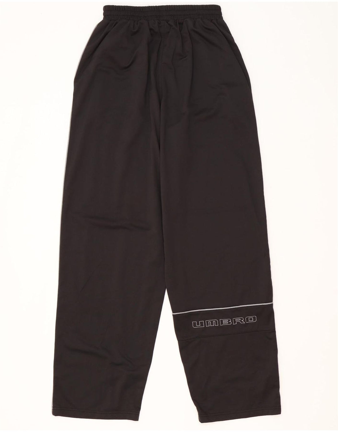 Umbro Mens Graphic Tracksuit Trousers Medium  Black Polyester