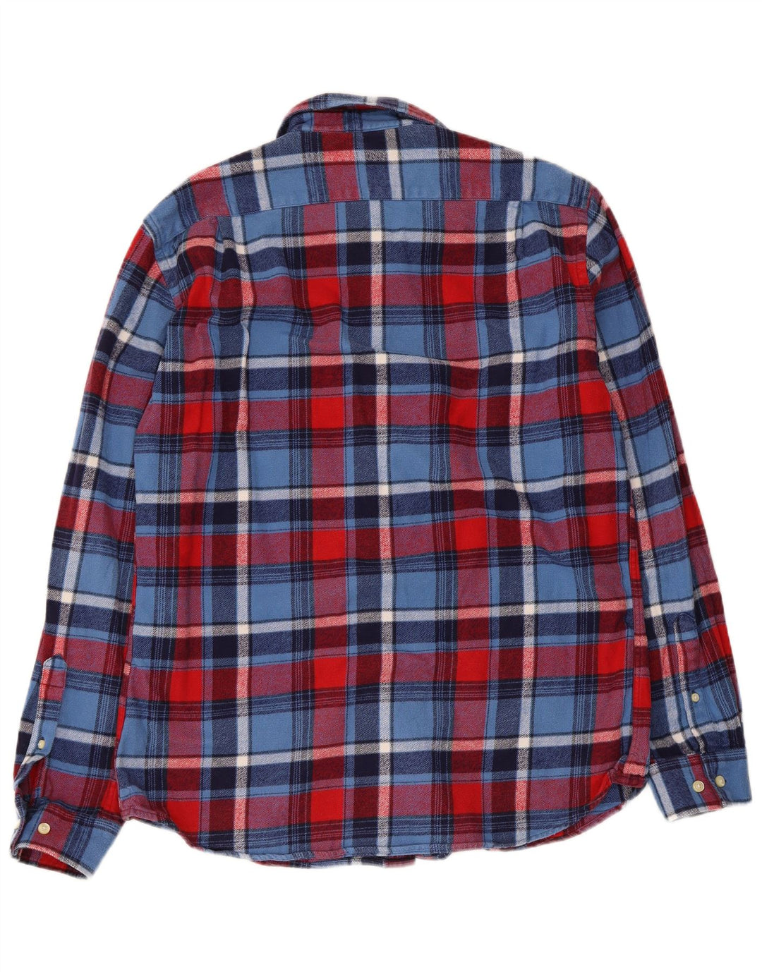 Jack Wills Mens Flannel Shirt Small Multicoloured Plaid Cotton