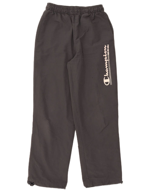 Champion Mens Graphic Tracksuit Trousers Medium  Black Polyester