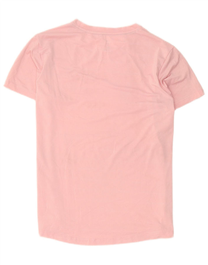 Nike Mens Dri Fit T-Shirt Top 2XL Pink Polyester