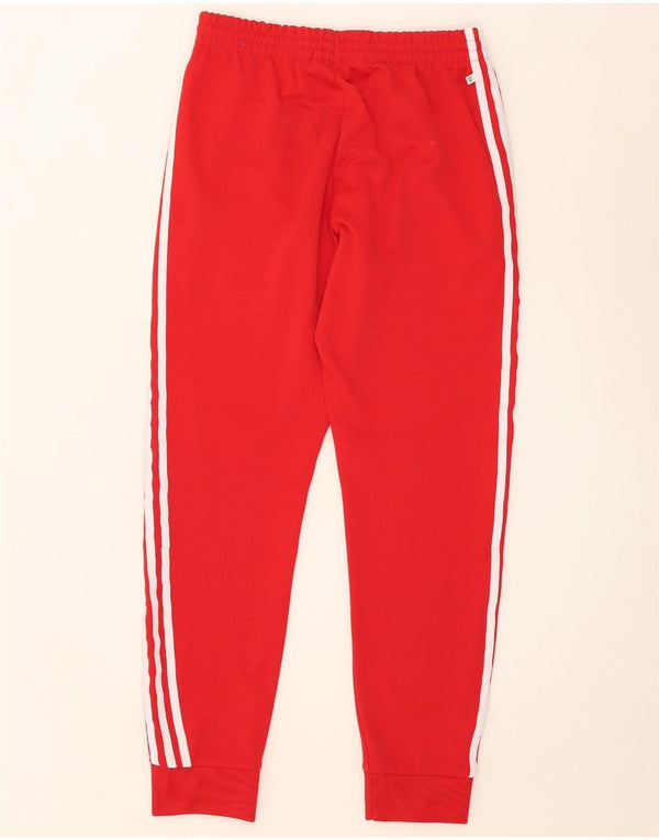 Adidas Mens Aeroready Tracksuit Trousers Joggers Medium Red Polyester