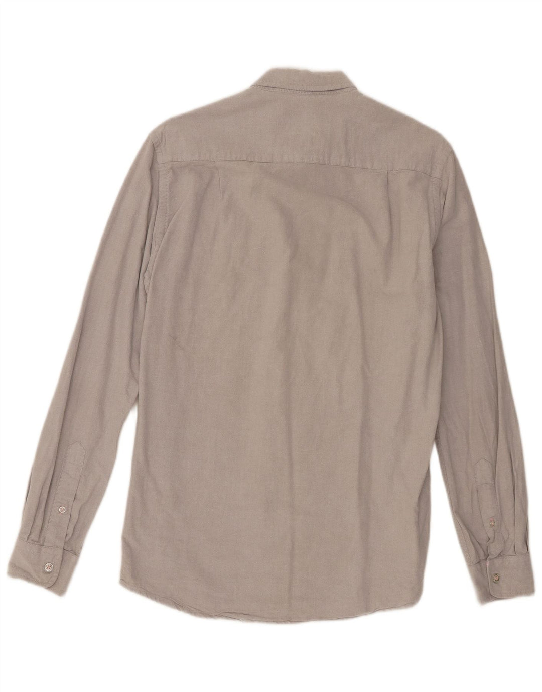 Crew Clothing Mens Shirt Medium Grey Cotton