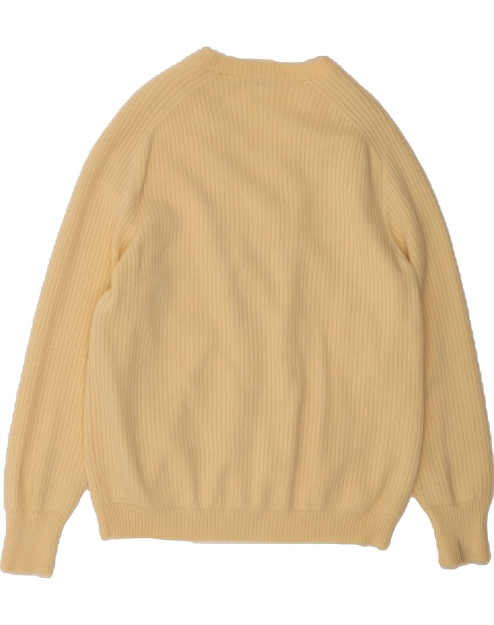 RODIER PARIS Womens Cardigan Sweater UK 14 Medium Beige Wool Vintage Rodier Paris and Second-Hand Rodier Paris from Messina Hembry 
