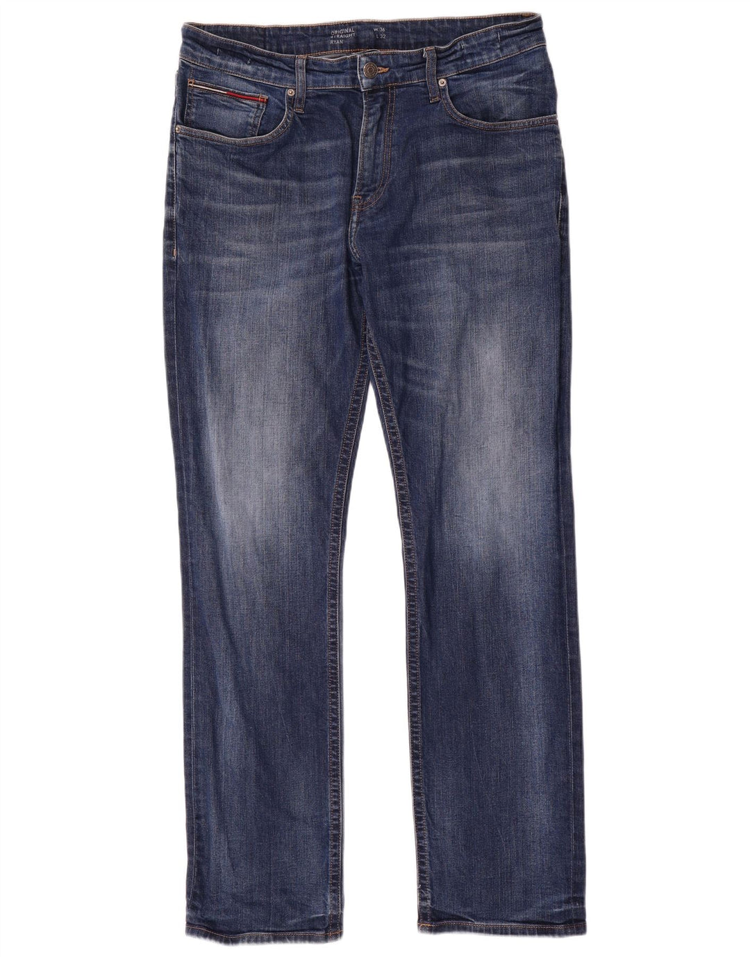 Tommy Hilfiger Mens Ryan Straight Jeans  W36 L32 Blue