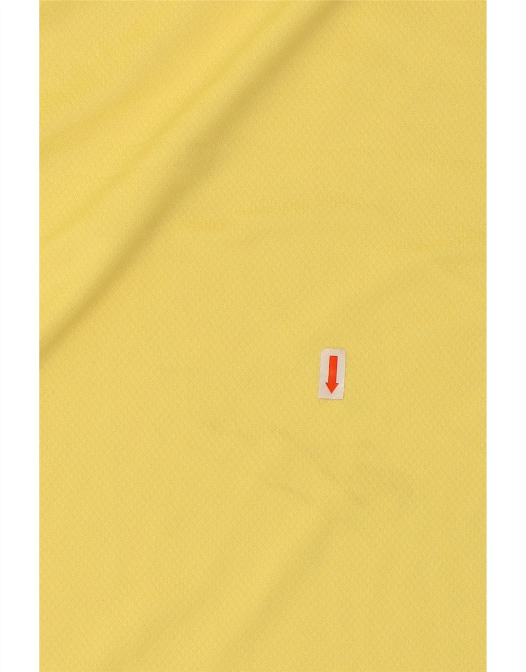 IZOD Mens Golf Polo Shirt XL Yellow Polyester