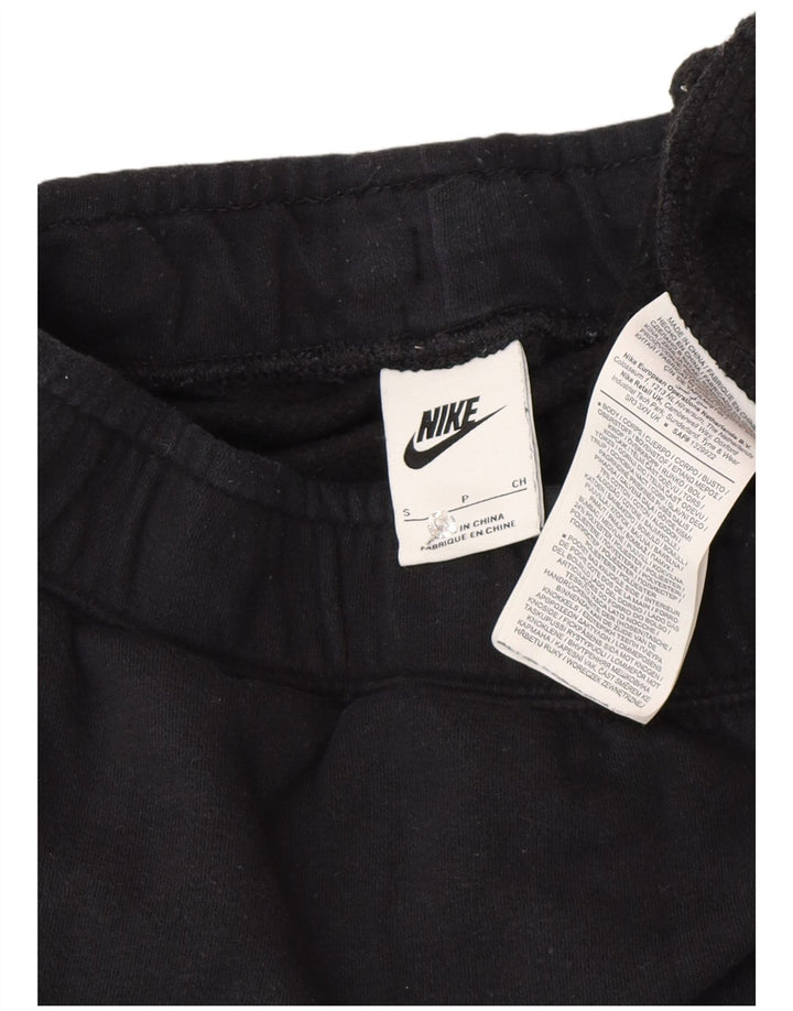 Nike Mens Graphic Tracksuit Trousers Joggers Small  Black Cotton