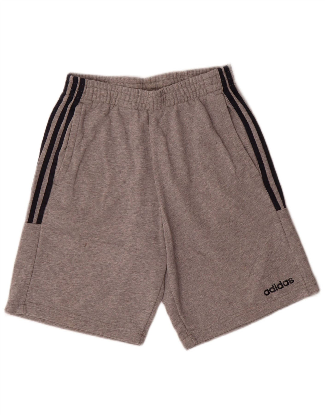 ADIDAS Mens Sport Shorts Small  Grey Cotton