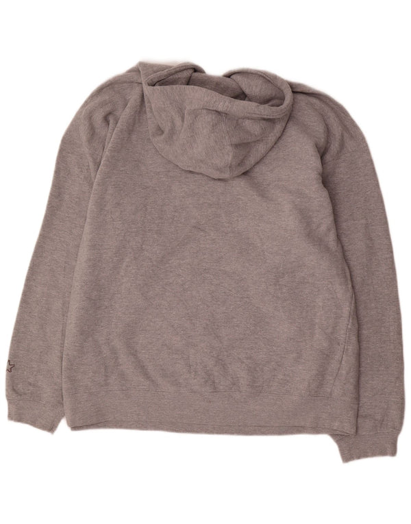 Starter Mens Marshall Thundering Herd Graphic Hoodie Jumper 2XL Grey Cotton