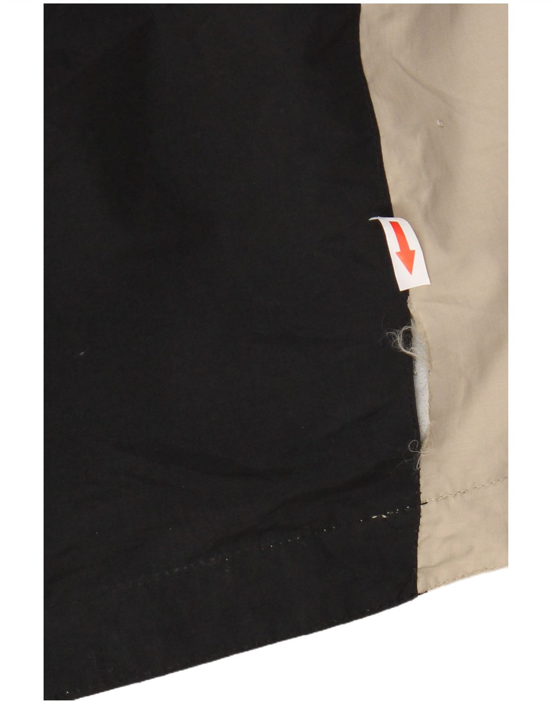 KAPPA Mens Loose Fit Windbreaker Jacket UK 40 Large Black Colourblock