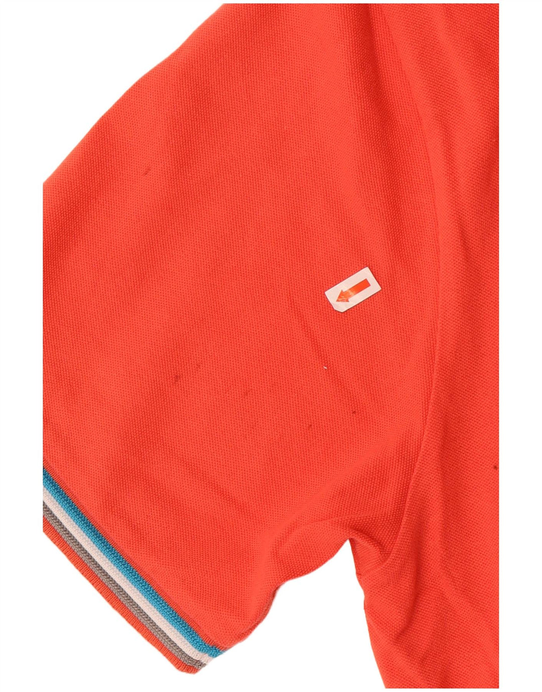 Sundek Mens Polo Shirt 2XL Orange Cotton