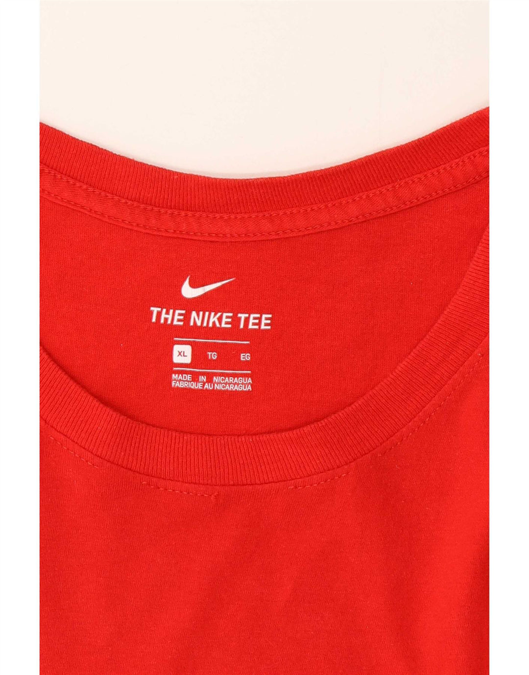 Nike Mens Graphic T-Shirt Top XL Red