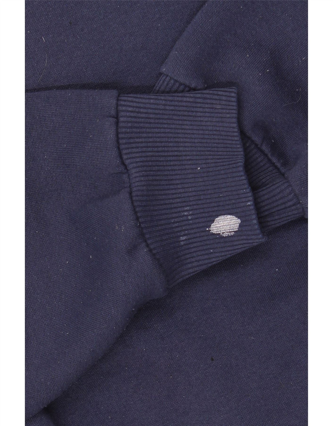 UMBRO Womens Graphic Sweatshirt Jumper UK 14 Medium Navy Blue Polyester