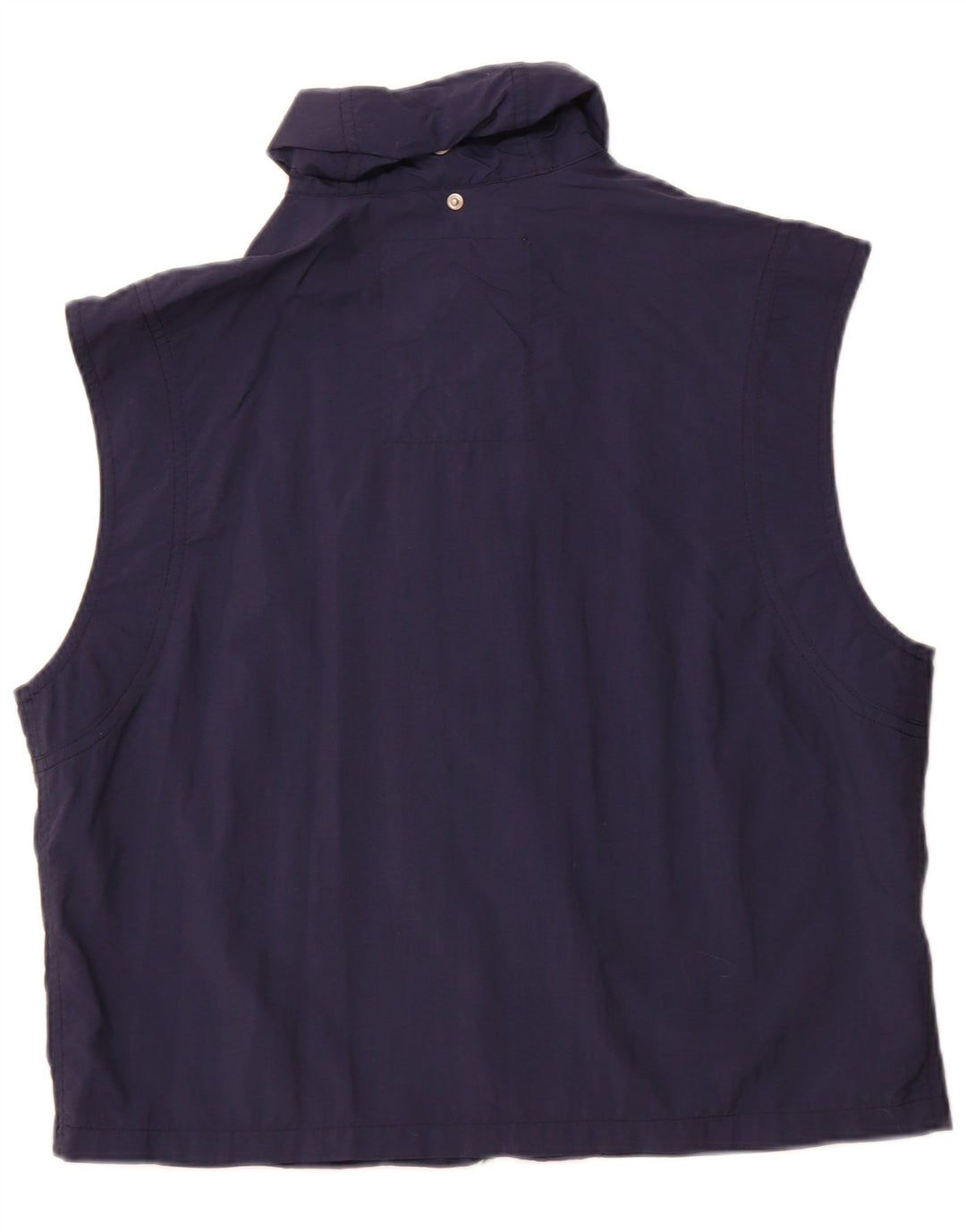 IVY OXFORD Mens Gilet IT 52 XL Navy Blue Nylon