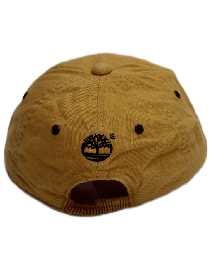 Timberland Boys Graphic Baseball Cap 6-7 Years Yellow Cotton