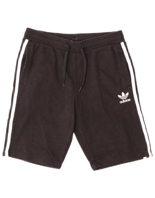 Adidas Boys Sport Shorts 12-13 Years  Black Cotton