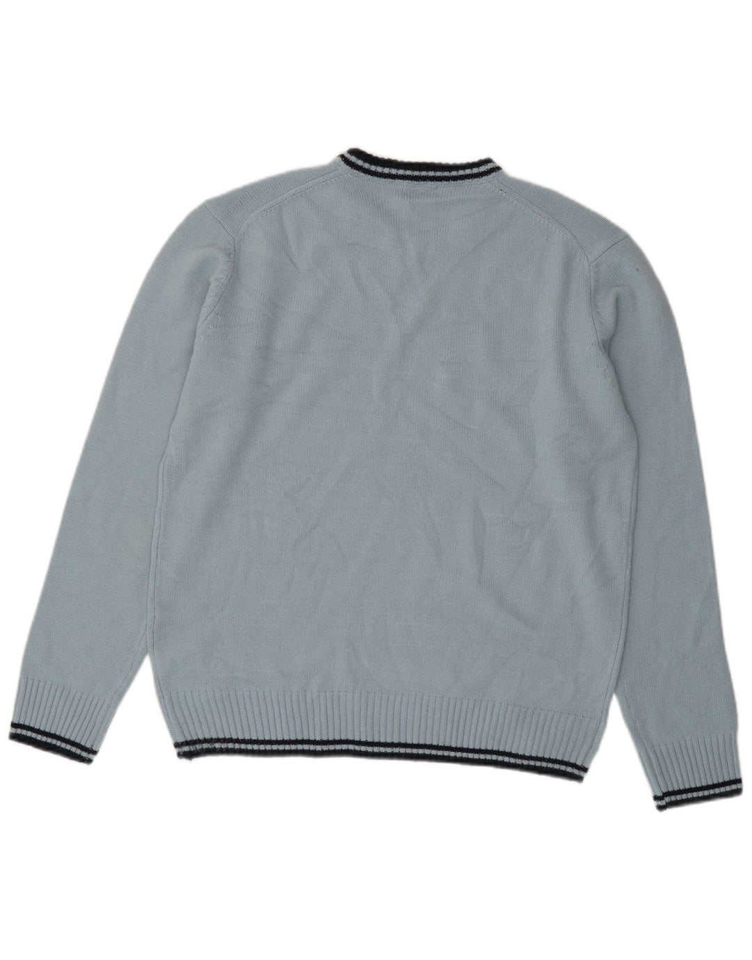 Invicta Mens Crew Neck Jumper Sweater XL Blue Acrylic