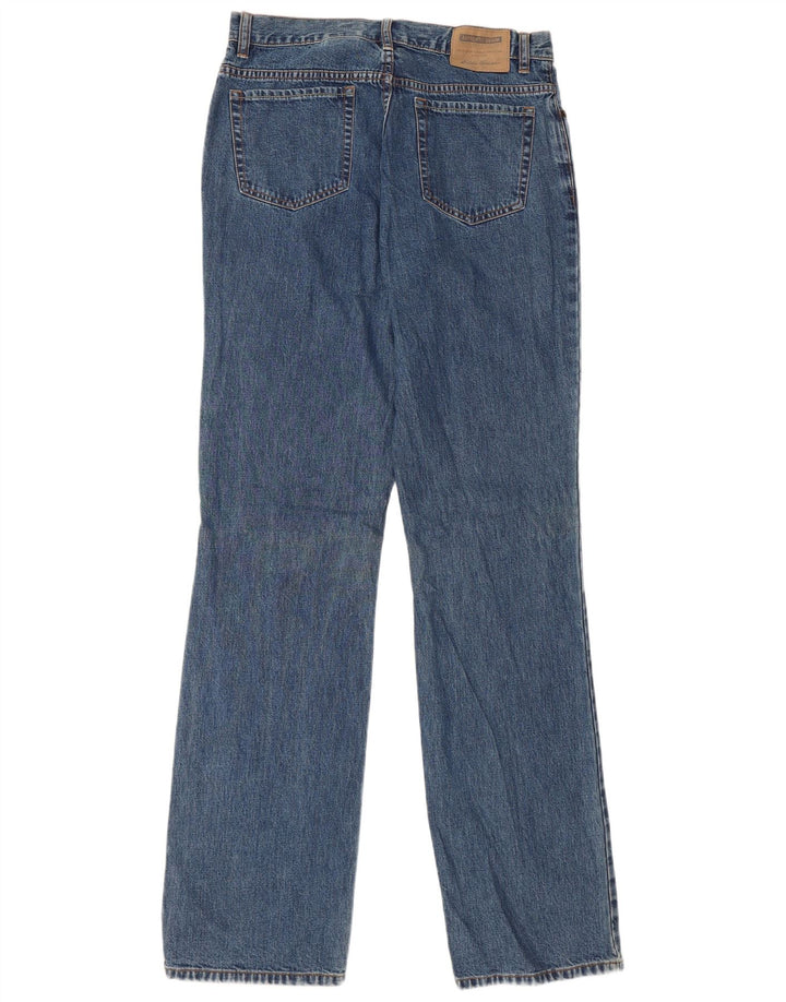 EDDIE BAUER Womens Bootcut Jeans US 10 Large W32 L35 Blue Cotton