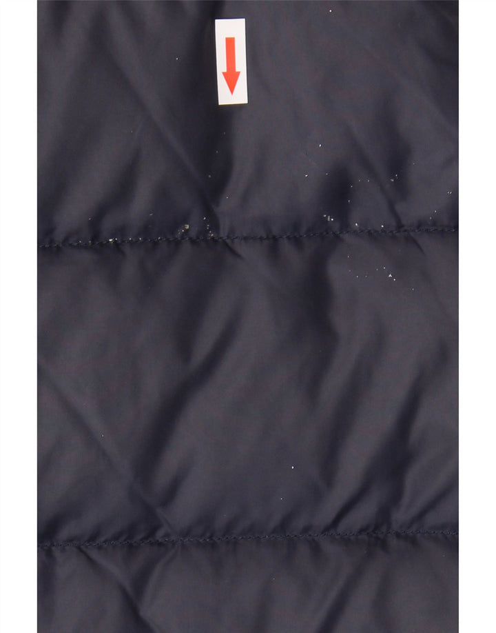 TOMMY HILFIGER Mens Padded Gilet UK 40 Large Navy Blue Nylon