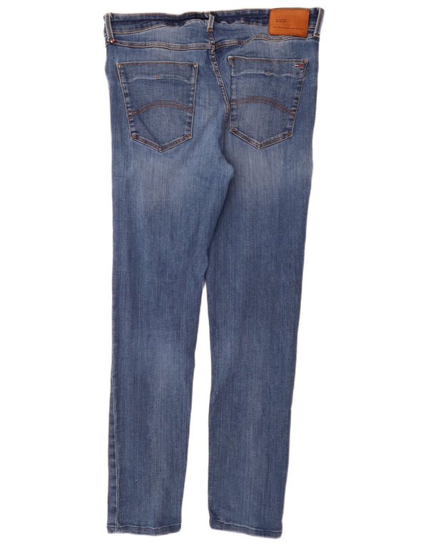 Tommy Hilfiger Mens Skinny Jeans W34 L31 Blue Cotton