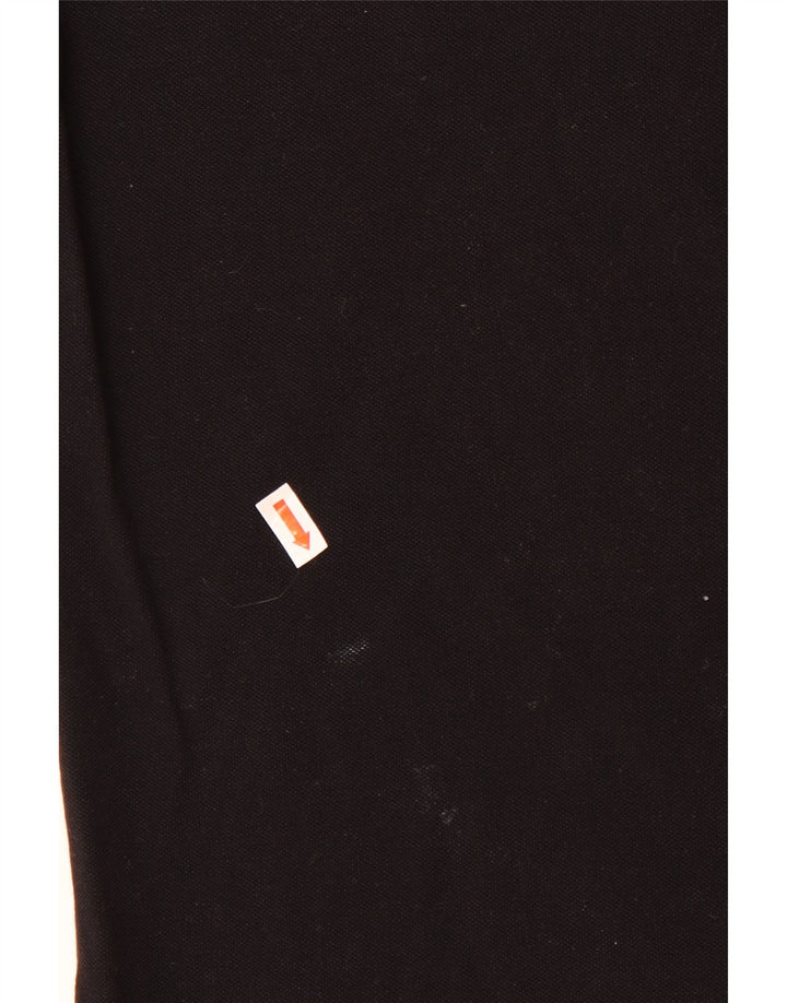 Hugo Boss Mens Regular Fit Polo Shirt XL Black Cotton