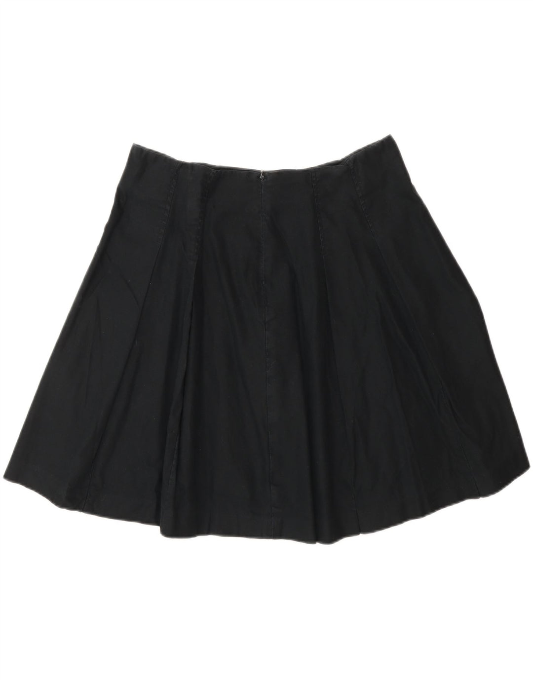 Mossimo Womens Low Waist Mini Skirt US 8 Medium W32 Black Cotton
