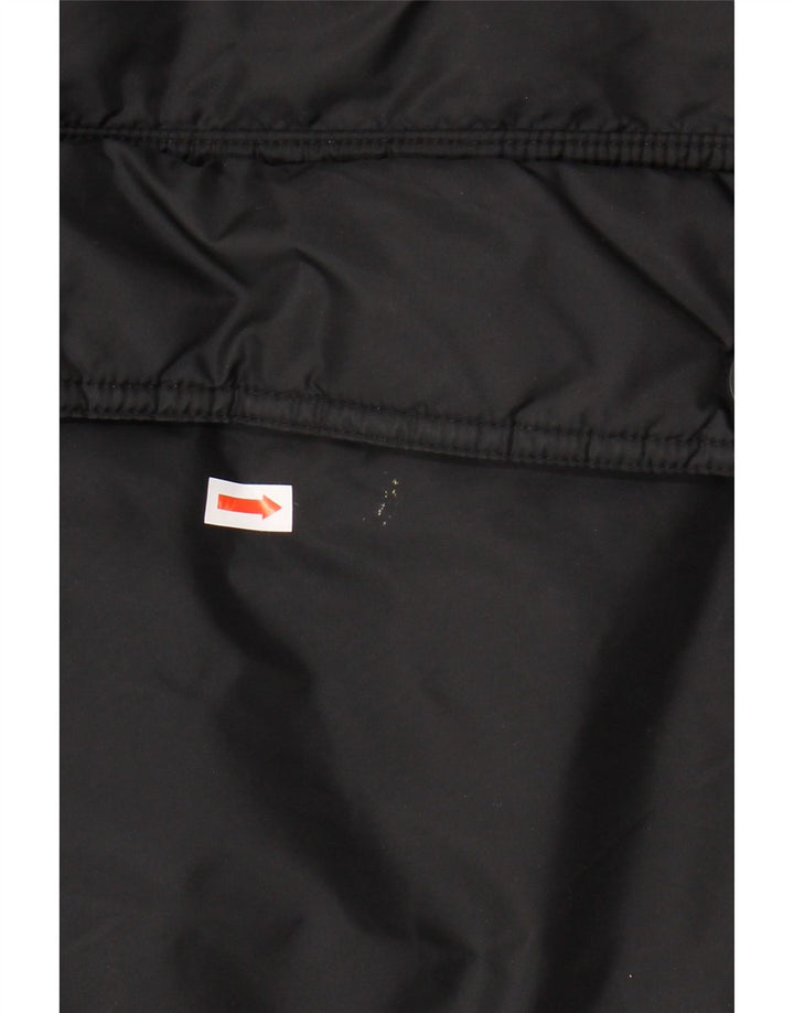 DIADORA Mens Loose Fit Windbreaker Jacket UK 44 2XL Black