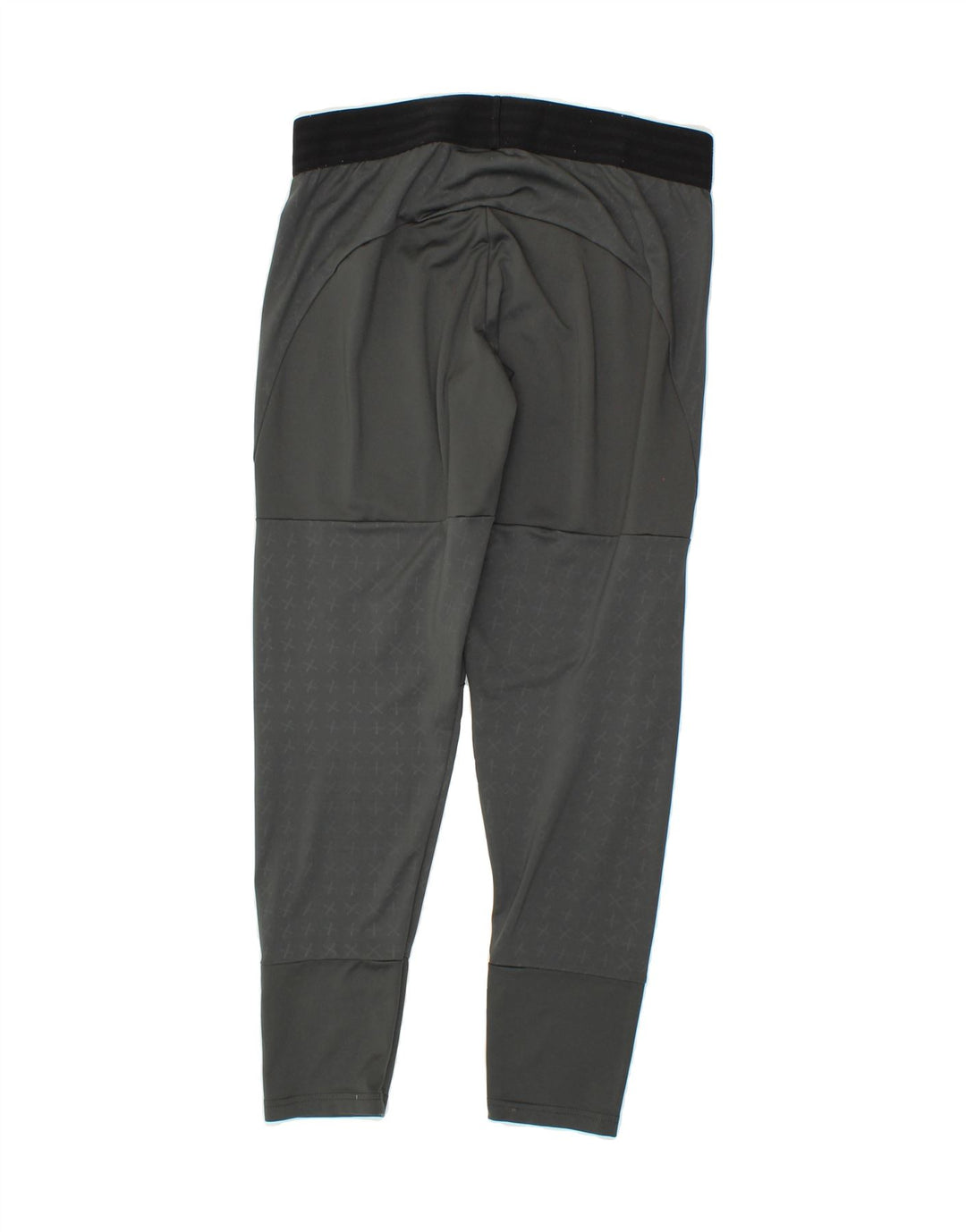 ADIDAS Womens Leggings UK 16/18 Large Grey Vintage Adidas and Second-Hand Adidas from Messina Hembry 