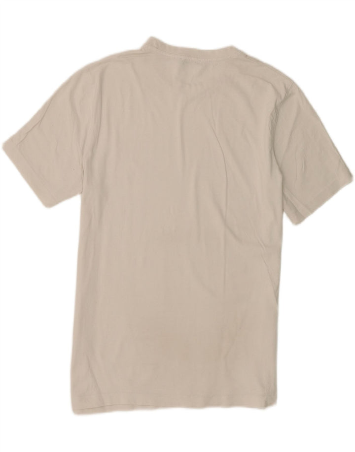 Zara Mens T-Shirt Top Medium White Cotton