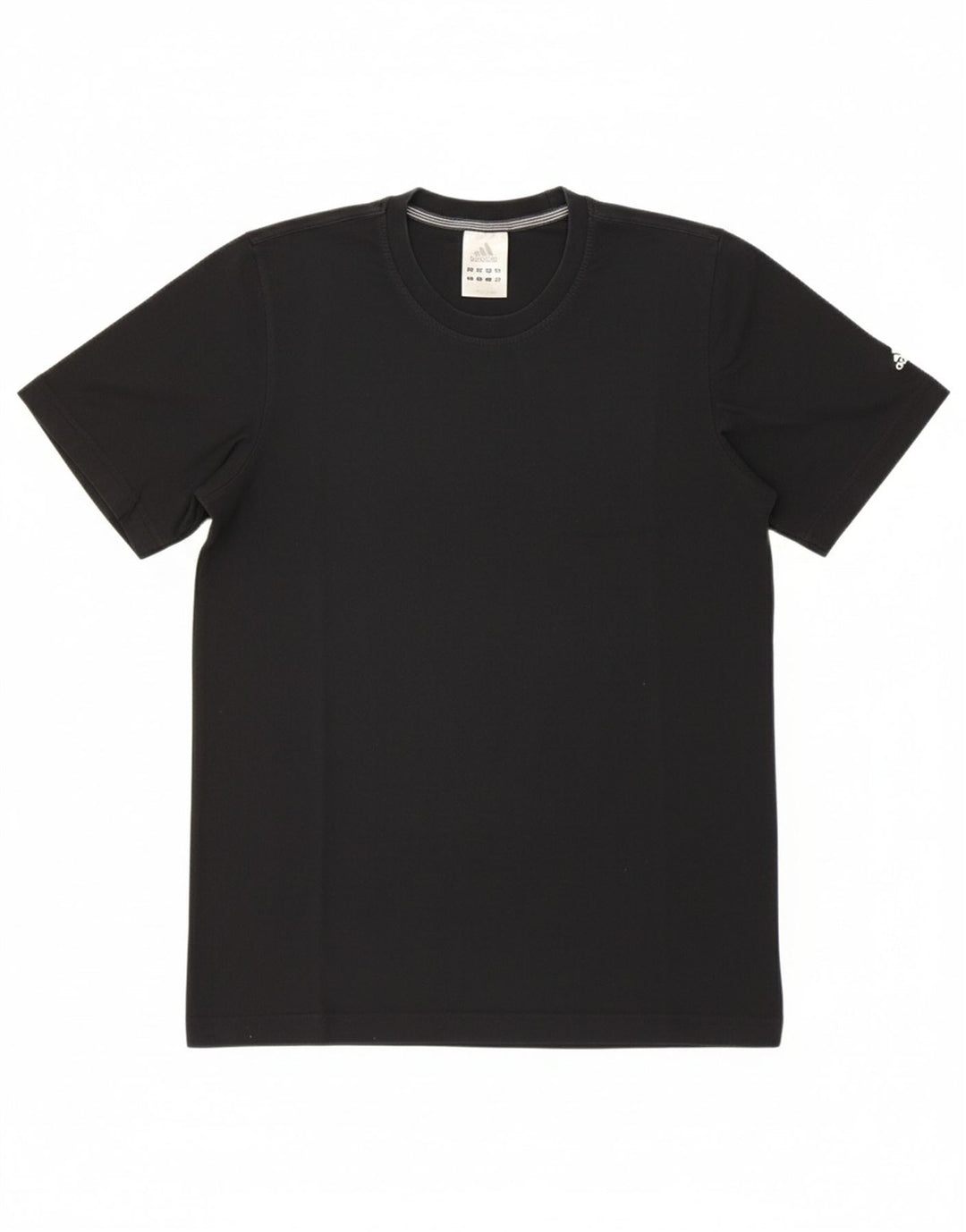 ADIDAS Mens T-Shirt Top Medium Black Cotton