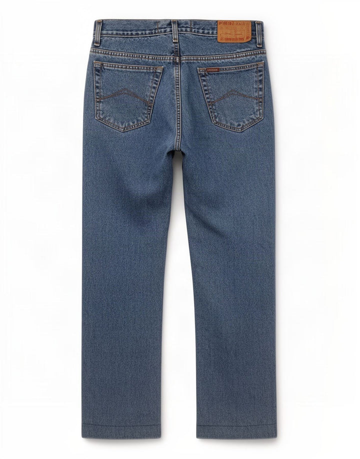 Carrera Mens Straight Jeans W34 L30 Blue