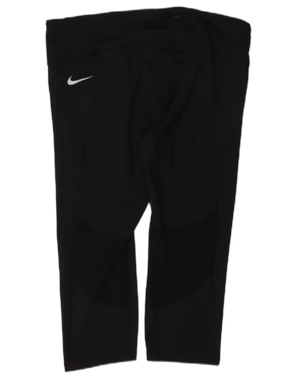 Nike Womens Dri Fit Capri Leggings UK 18 XL Black