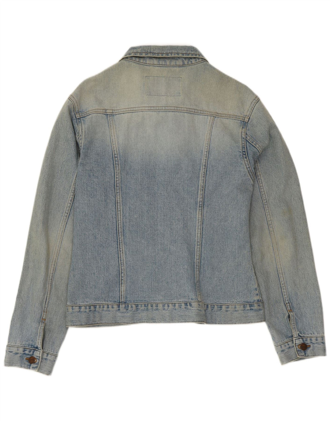 WRANGLER Womens Denim Jacket UK 18 XL Blue Cotton