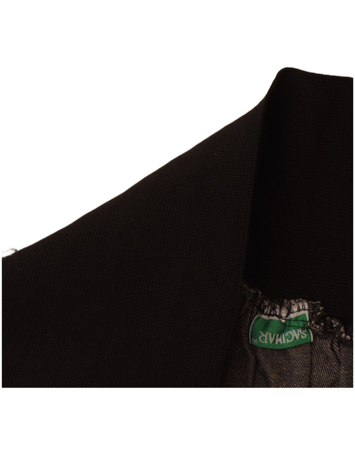 VINTAGE Womens Denim Skirt W28 Medium Grey