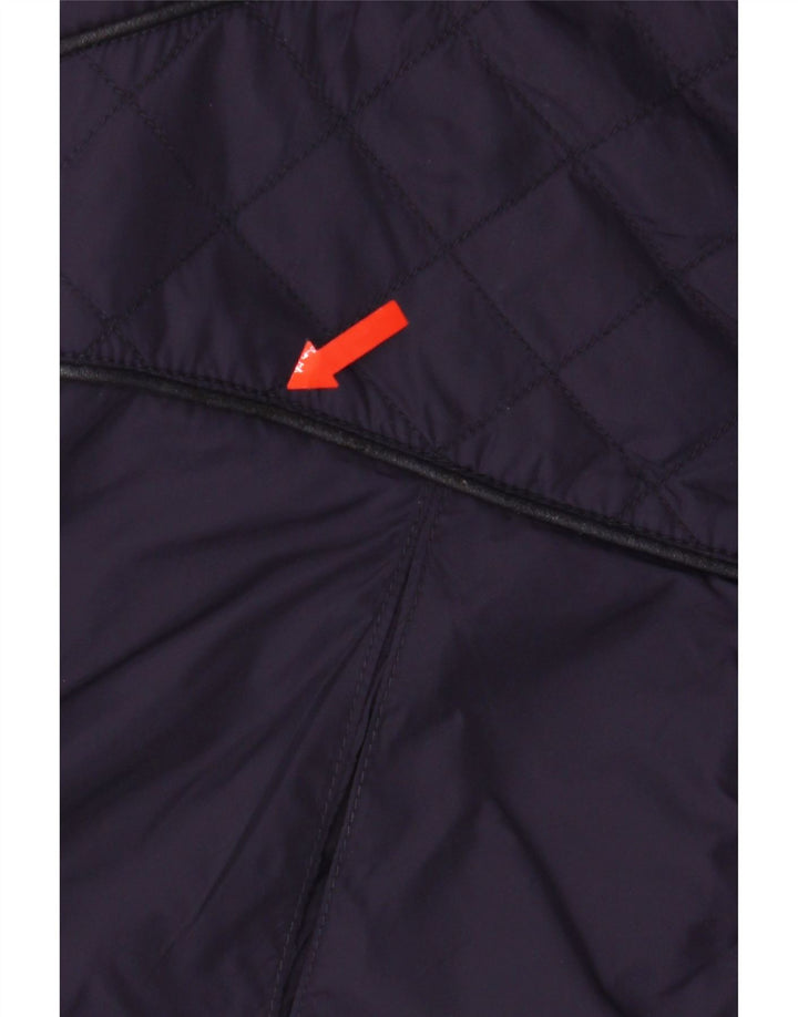 Zara Womens Padded Jacket UK 10 Small Purple