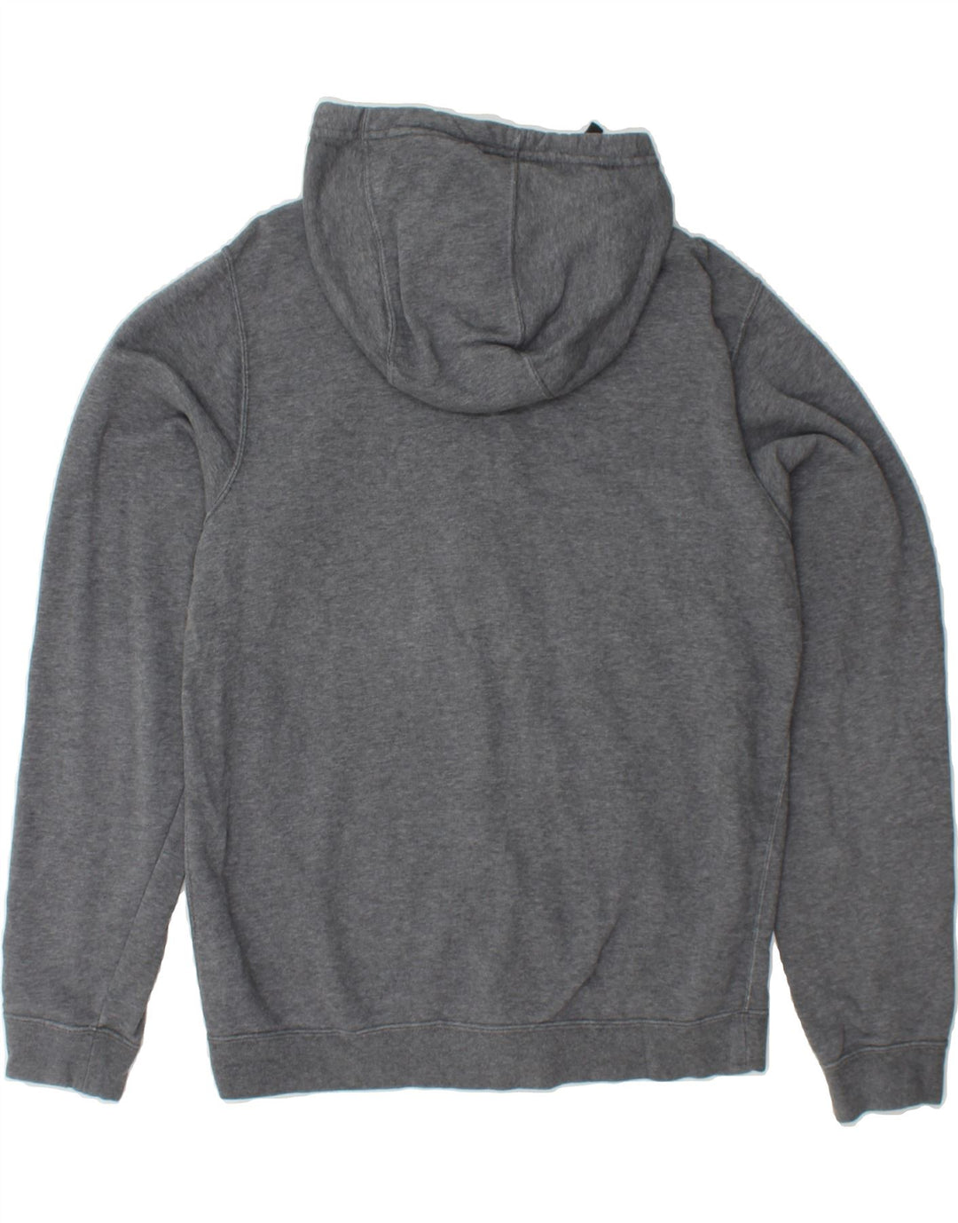 NIKE Mens Zip Hoodie Sweater Small Grey Cotton Vintage Nike and Second-Hand Nike from Messina Hembry 