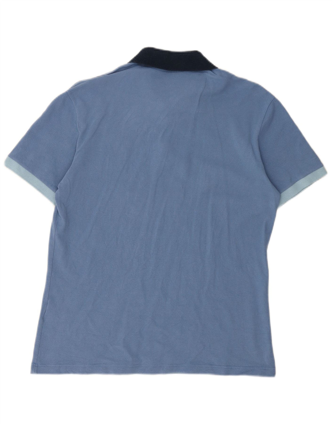 FRED PERRY Mens Polo Shirt 2XL Blue Cotton