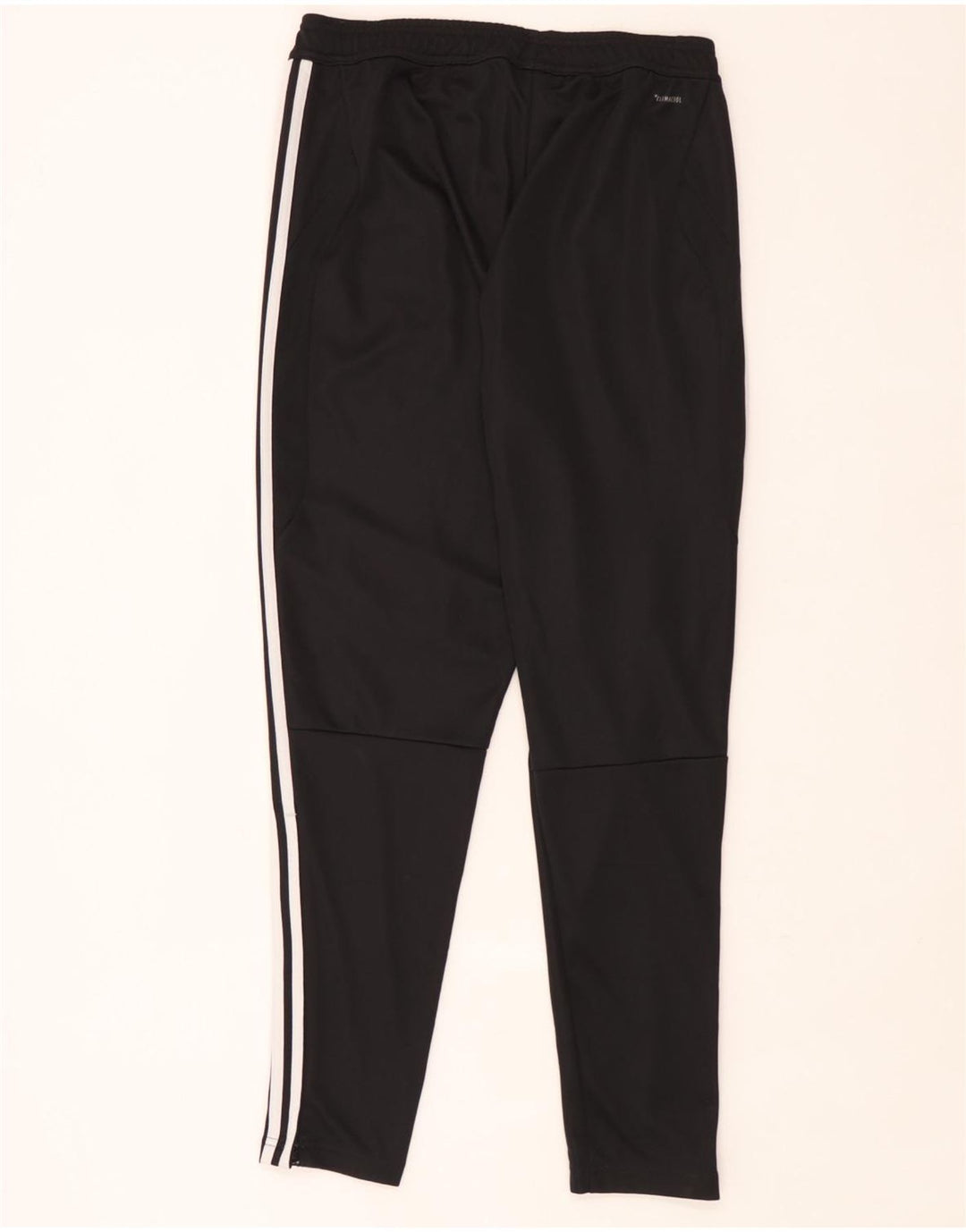 Adidas Mens Tracksuit Trousers Medium Black Polyester
