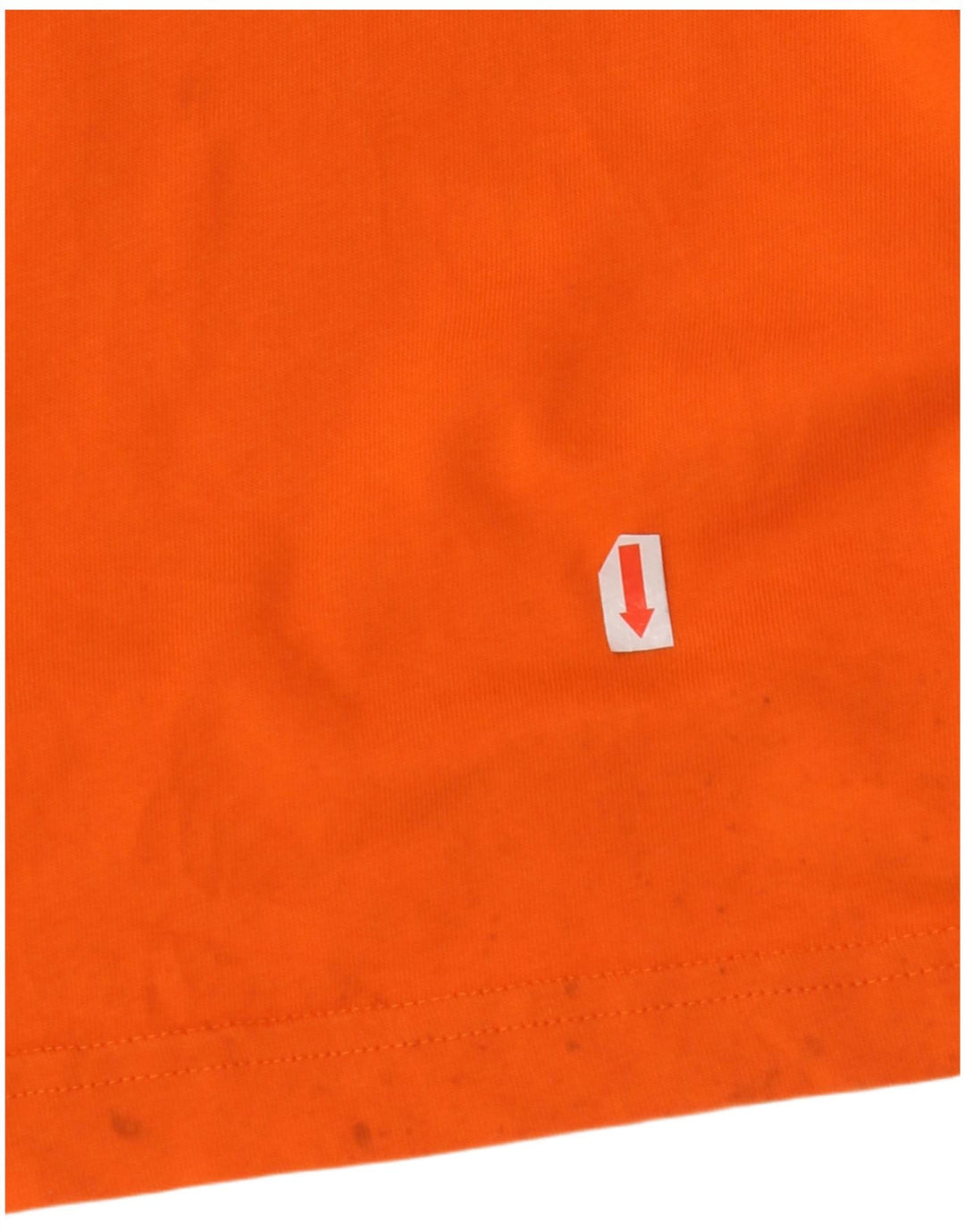 ADIDAS Boys Graphic T-Shirt Top 13-14 Years Orange Cotton
